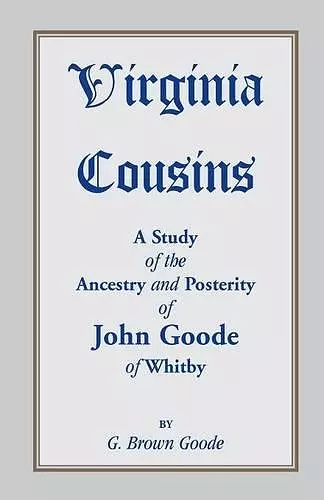 Virginia Cousins cover