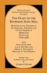 The Diary of the Rev. John Mill cover