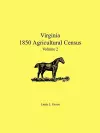 Virginia 1850 Agricultural Census, Volume 2 cover