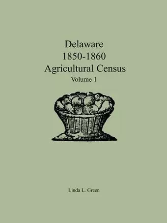 Delaware 1850-1860 Agricultural Census cover