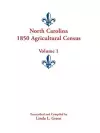 North Carolina 1850 Agricultural Census cover