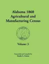 Alabama 1860 Agricultural and Manufacturing Census cover