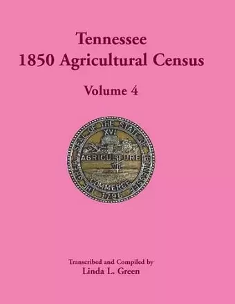 Tennessee 1850 Agricultural Census cover