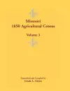 Missouri 1850 Agricultural Census cover