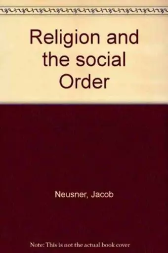 Religion and the social Order cover