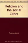 Religion and the social Order cover