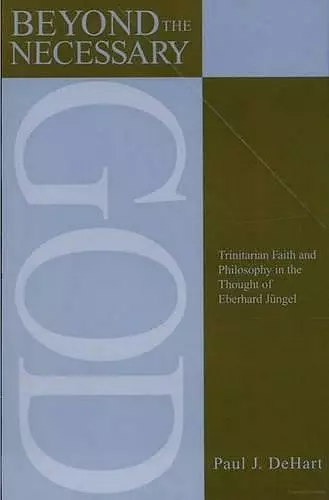 Beyond the Necessary God cover