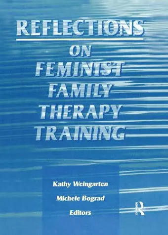 Reflections on Feminist Family Therapy Training cover