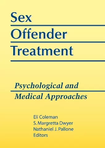 Sex Offender Treatment cover