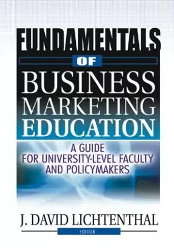 Fundamentals of Business Marketing Education cover