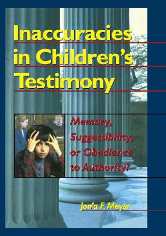 Inaccuracies in Children's Testimony cover