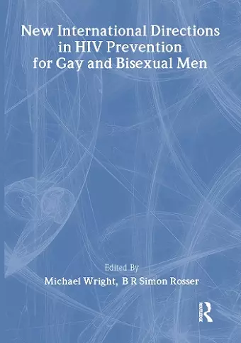 New International Directions in HIV Prevention for Gay and Bisexual Men cover