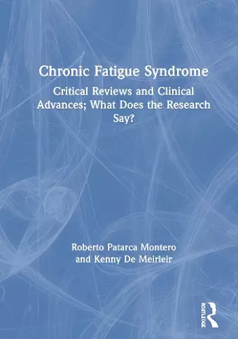 Chronic Fatigue Syndrome cover