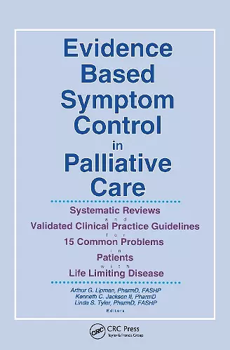 Evidence Based Symptom Control in Palliative Care cover