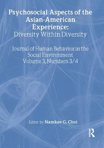 Psychosocial Aspects of the Asian-American Experience cover