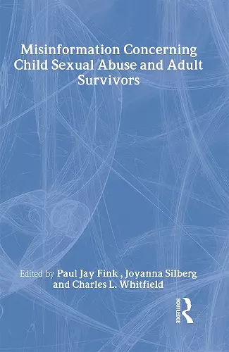 Misinformation Concerning Child Sexual Abuse and Adult Survivors cover