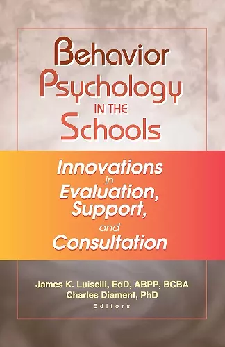 Behavior Psychology in the Schools cover