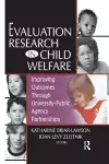 Evaluation Research in Child Welfare cover