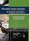 Information Literacy Instruction for Educators cover