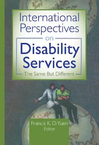 International Perspectives on Disability Services cover