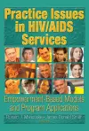 Practice Issues in HIV/AIDS Services cover