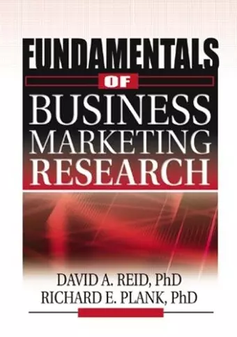 Fundamentals of Business Marketing Research cover