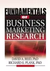 Fundamentals of Business Marketing Research cover