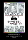 Relationship Therapy with Same-Sex Couples cover