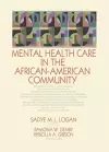 Mental Health Care in the African-American Community cover