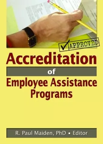 Accreditation of Employee Assistance Programs cover