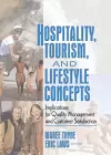 Hospitality, Tourism, and Lifestyle Concepts cover