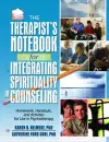 The Therapist's Notebook for Integrating Spirituality in Counseling I cover