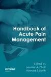 Handbook of Acute Pain Management cover