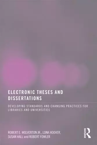 Electronic Theses and Dissertations cover