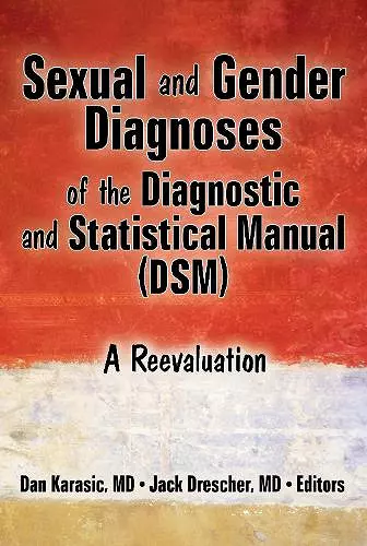 Sexual and Gender Diagnoses of the Diagnostic and Statistical Manual (DSM) cover