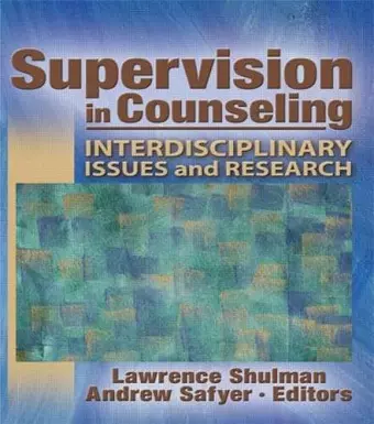 Supervision in Counseling cover