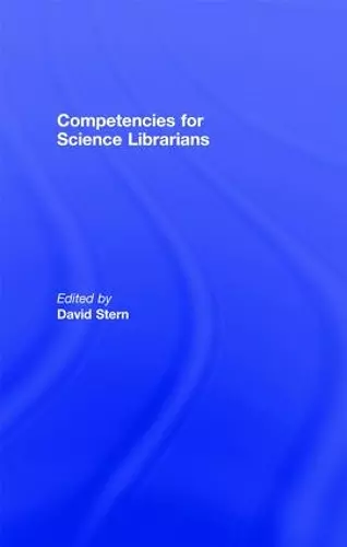 Competencies for Science Librarians cover