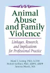 Animal Abuse and Family Violence cover