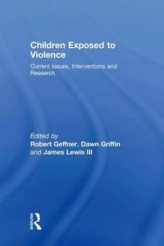 Children Exposed To Violence cover