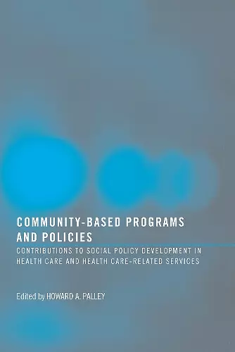 Community-Based Programs and Policies cover