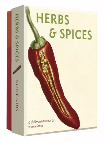 Herbs and Spices Detailed Notecard Set cover