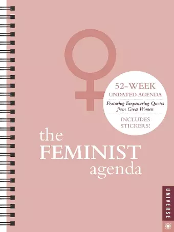 Feminist Agenda Perpetual Undated Calendar, The cover