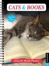 Cats & Books 2023 16-Month Planner cover
