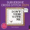 Subversive Cross Stitch 2024 Wall Calendar cover