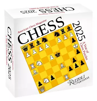 Chess 2025 Day-to-Day Calendar cover