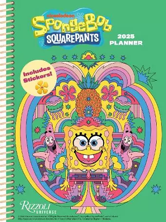 SpongeBob SquarePants 12-Month 2025 Planner Calendar cover