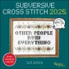 Subversive Cross Stitch 2025 Wall Calendar cover