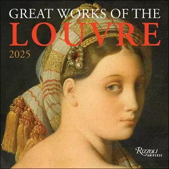 Great Works of the Louvre 2025 Wall Calendar cover