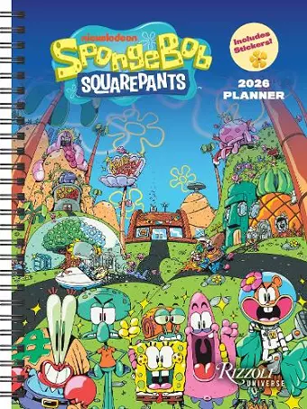 SpongeBob SquarePants 2026 Planner Calendar cover