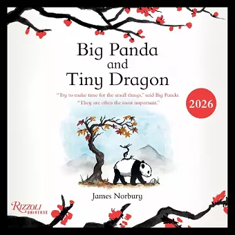 Big Panda and Tiny Dragon 2026 Wall Calendar cover